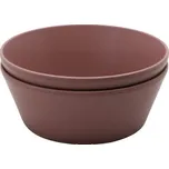 Mushie Silikonová kulatá miska 430 ml 2 ks