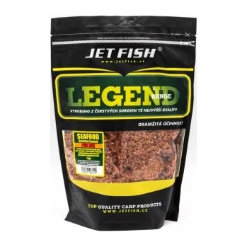 Návnadová surovina Jet Fish JetFish Krmítková Směs Legend Range PVA Mix 1kg Příchuť: Švestka / Česnek