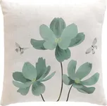 Douceur d'intérieur Dekorační polštář s efektem lnu, 45 x 45 cm, PALMIFLORE