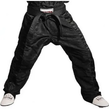 Oblečení pro bojové sporty Kalhoty TopTen Mesh - černá, 1605-99 XL