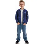 FUNKČNÍ MIKINY ČERNÁ/ MODRÁ M2541 VELIKOSTI 128-164 Velikost: 146, Barva: Černá