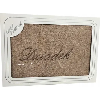 Ručník Ručník S VÝŠIVKOU DĚDEK JAKO DÁREK silný 70x140 DEN DĚDEČKŮ