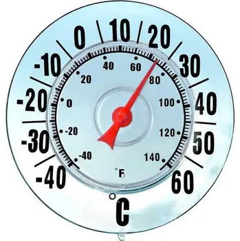 Keramický dřez Maximex Venkovní teploměr, montáž bez vrtání, Ø 18 cm