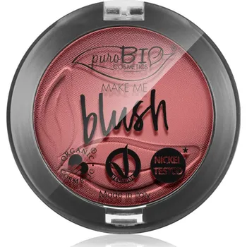 Tvářenka puroBIO Cosmetics Long-lasting Blush pudrová tvářenka odstín 06 Cherry Blossom 5,2 g