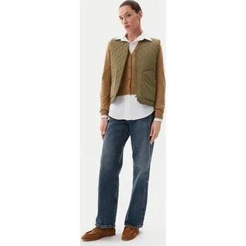 Barbour Sportovní vesta LGI0194GN32 Zelená Regular Fit 12