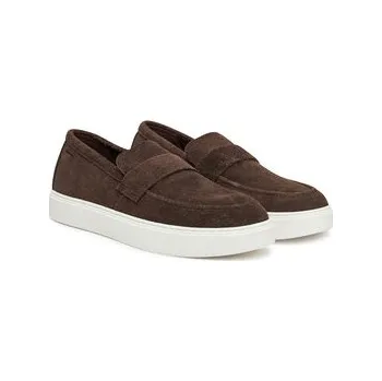 Dámské mokasíny Calvin Klein Mokasíny Moccasin Sue Unlined HM0HM01819 Hnědá 45
