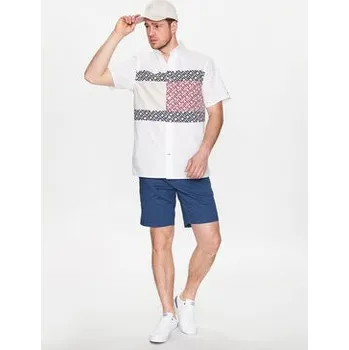 Tommy Hilfiger Šortky z materiálu Brooklyn MW0MW23563 Tmavomodrá Regular Fit 30