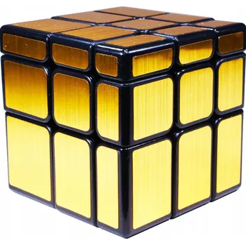 Hlavolam Logická kostka MoYu Mirror 3x3x3 černo-zlatá