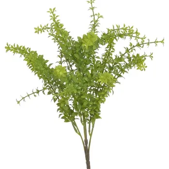 umělá květina Drobnolistá rostlina 43 cm - zelená