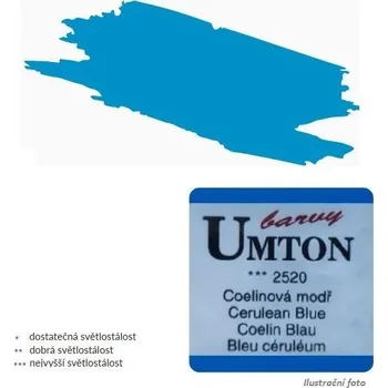 Výtvarná barva Akvarelová barva 2,6ml - Coelinová modř/ 2