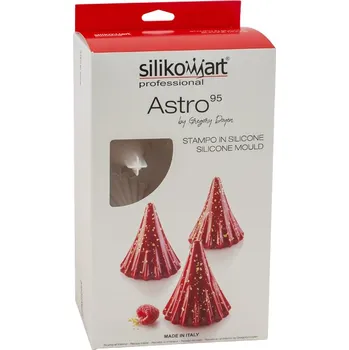 Nádoba na pečení Forma silikonová design (6ks Astro) 6x95ml