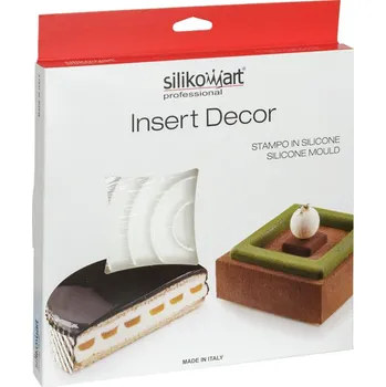 Forma na pečení Forma silikonová desing na dortové vložky (kulaté) 6 kruhů