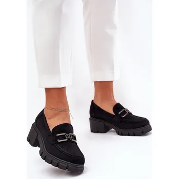 Dámské polobotky Polobotky na podpatku model 209052 Step in style 37