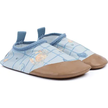 Chlapecká obuv Boty do vody pro děti modré Faded Denim Mikk-Line Velikost: 33/34