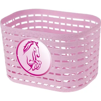 košík na kolo M-Wave Dětský plastový přední košík P Children's Basket růžová