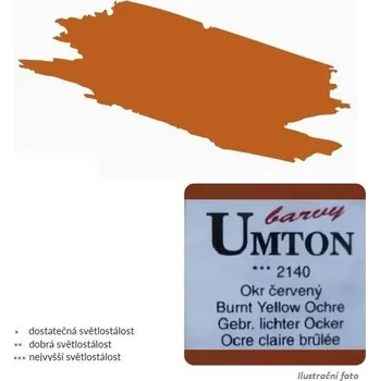 Vodová barva Akvarelová barva 2,6ml - Okr červený/ 1