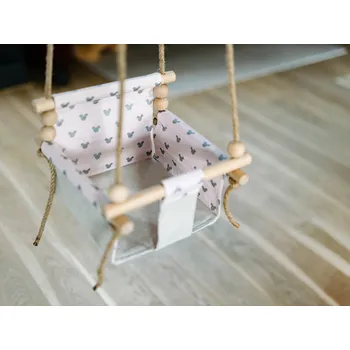 Dětská houpačka Baavi Houpačka Swing Růžová