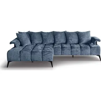 Sedací souprava Sedací souprava Vanessa new L, levá, modrá (cremona 77)