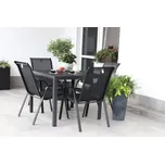 Noela Zahradní jídelní set Viking M + 4x kovová židle Ramada