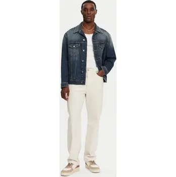 Pánská casual bunda Dolce&Gabbana Jeansová bunda G9NL5D G8GW9 Modrá Regular Fit 50