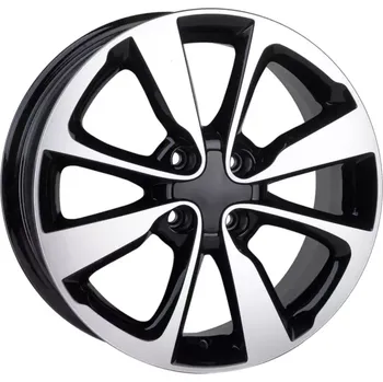 Alu kolo Alu kola RC Racing RC233, 16x6.5 4x100 ET40, černá + leštění