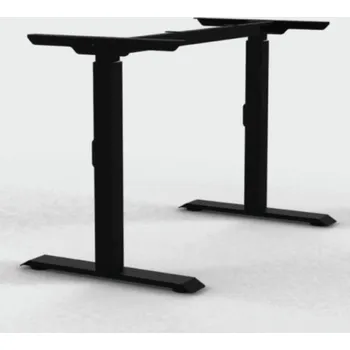 Stolová podnož Interex design Výškově nastavitelná konstrukce stolu COLORADO / černá matná