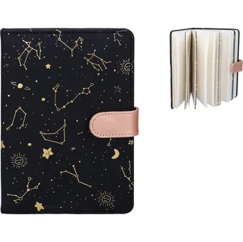 Zápisník Notes linkovaný 13x19cm, 128 listů hvězdy