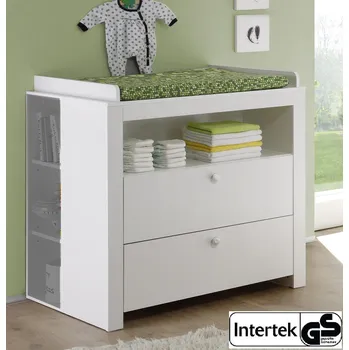 přebalovací pult a komoda trendteam Přebalovací pult do dětského pokoje Olivia/Julie White 96 x 104 x 69 cm | 155363001