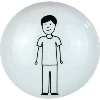 Věšák Koupelnový háček ARLES, 6 cm, chlapec, Wenko