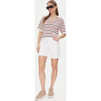 Pánský svetr Tommy Hilfiger Svetr Mini Stp Co Open Polo Ss Swt WW0WW45400 Barevná Regular Fit S