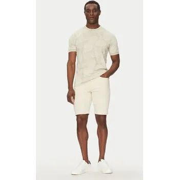 Pánské tričko Liu Jo T-Shirt QA5181 J7734 Béžová Regular Fit S