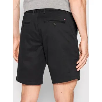 Tommy Hilfiger Šortky z materiálu Brooklyn MW0MW23563 Černá Regular Fit 30