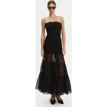 Dámské šaty Bardot Večerní šaty 59882DB Černá Regular Fit 6