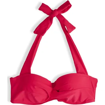 Dámské plavky GATE Vyztužený bikinový top s vázáním 36 225-1404/6571