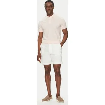 BOSS Šortky z materiálu C-Kane-Rds-Shorts 50538016 Bílá Regular Fit 56