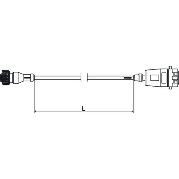 3D tisk Cable with Plug - 4494830250