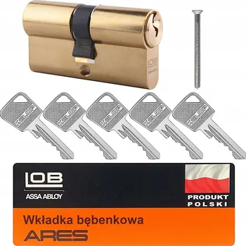 Vložka do dveří Vložka do zámku LOB 60 x 10 mm