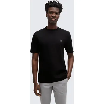 Pánské tričko Pánské tričko BOSS Black 50520298 černé Velikost: M