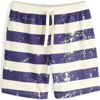 Chlapecké oblečení GATE Teplákové pruhované kraťasy 5Y 425-0478/75