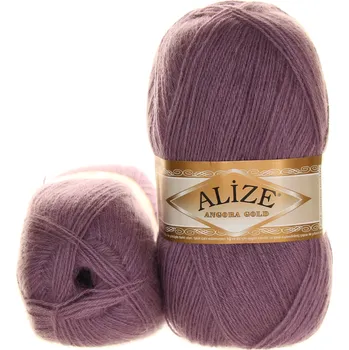 Příze Alize Angora Gold 312 starofialová