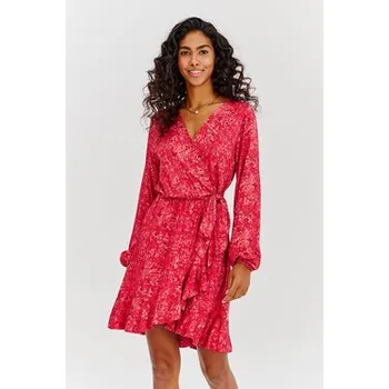 Dámské šaty NAOKO Každodenní šaty My Love Side Růžová Regular Fit XL