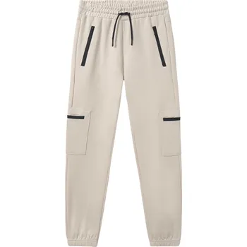 MAYORAL chlapecké tepláky s kapsami béžová vel. 166 cm