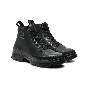 Dámské tenisky KARL LAGERFELD Turistická obuv KL25234 Černá 40