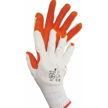 Pracovní rukavice Rukavice R7100 máčené- silná bavlna