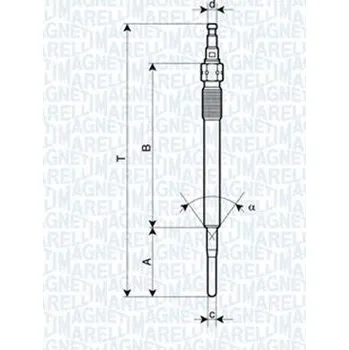 Autoelektrika Žhavící svíčka MAGNETI MARELLI UC03F