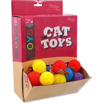 Hračka pro kočku Hračka Magic Cat míček plast 3,8cm 50ks