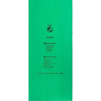 Pytle na odpadky Pytle na tříděný odpad na sklo Grala 120 l, 10 ks