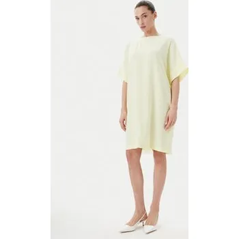 Dámské šaty Bruuns Bazaar Každodenní šaty Gigi BBW3477N Žlutá Loose Fit 38