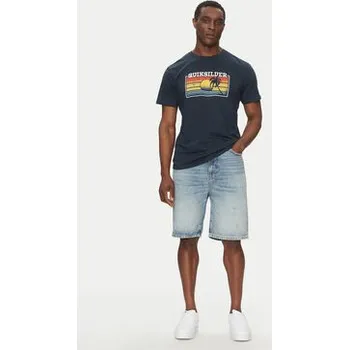 Pánská móda Quiksilver T-Shirt EQYZT08065 Tmavomodrá Regular Fit XXL