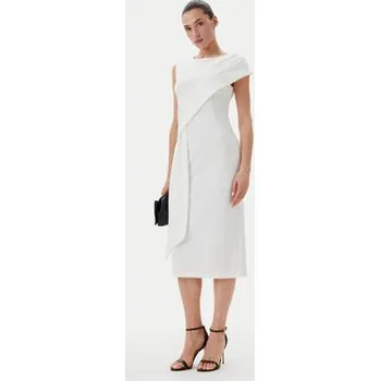Dámské šaty Rinascimento Koktejlové šaty CFC0019923002 Bílá Regular Fit S